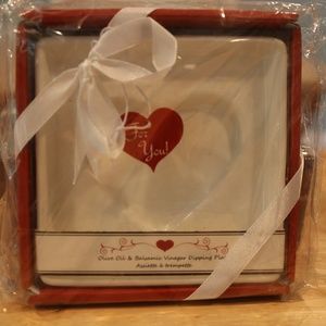 Olive Oil & Balsamic Dipping Plate